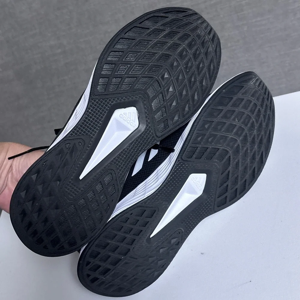 Adidas Running Shoes 6 Black White Duramo 10 K Sneakers Classic Athletic